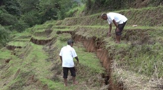 இலங்கையின் ஒரு பகுதி நிலம் திடீர் தாழிறக்கம்