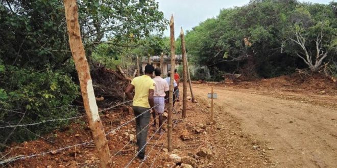 இராணுவத்தினர் வசமிருந்த ஒரு தொகுதி காணியும் கட்டங்களும் விடுவிக்கப்பட்டுள்ளன.