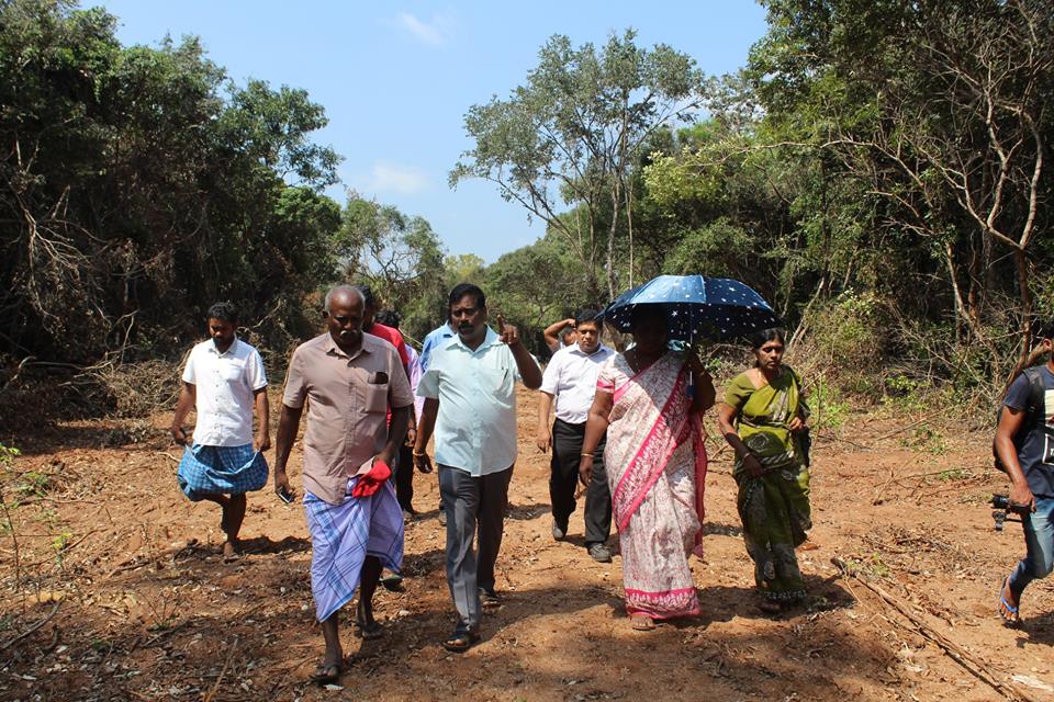 நித்தகைகுளத்தை மாகாண விவசாய அமைச்சர் தலைமையிலான அணி பார்வையிட்டுள்ளது