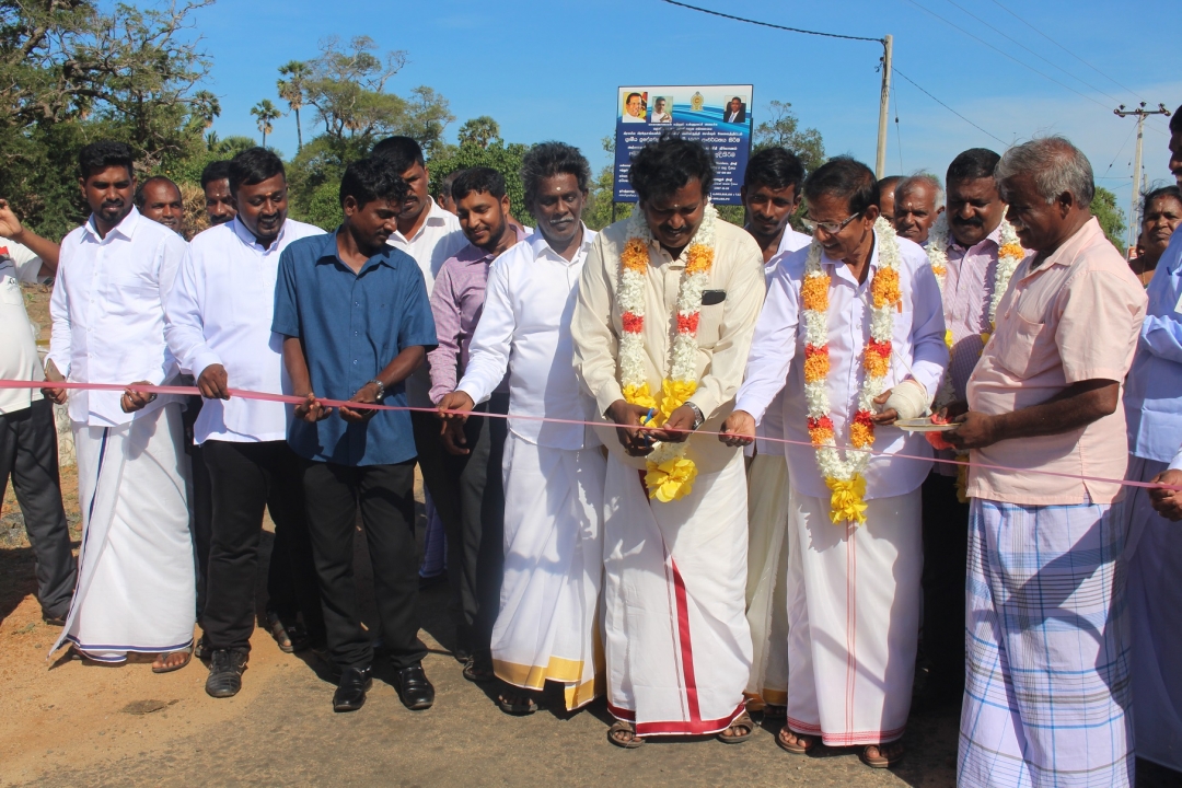 இரட்டைவாய்க்கால்- மாத்தளன் வீதி திறந்துவைப்பு...