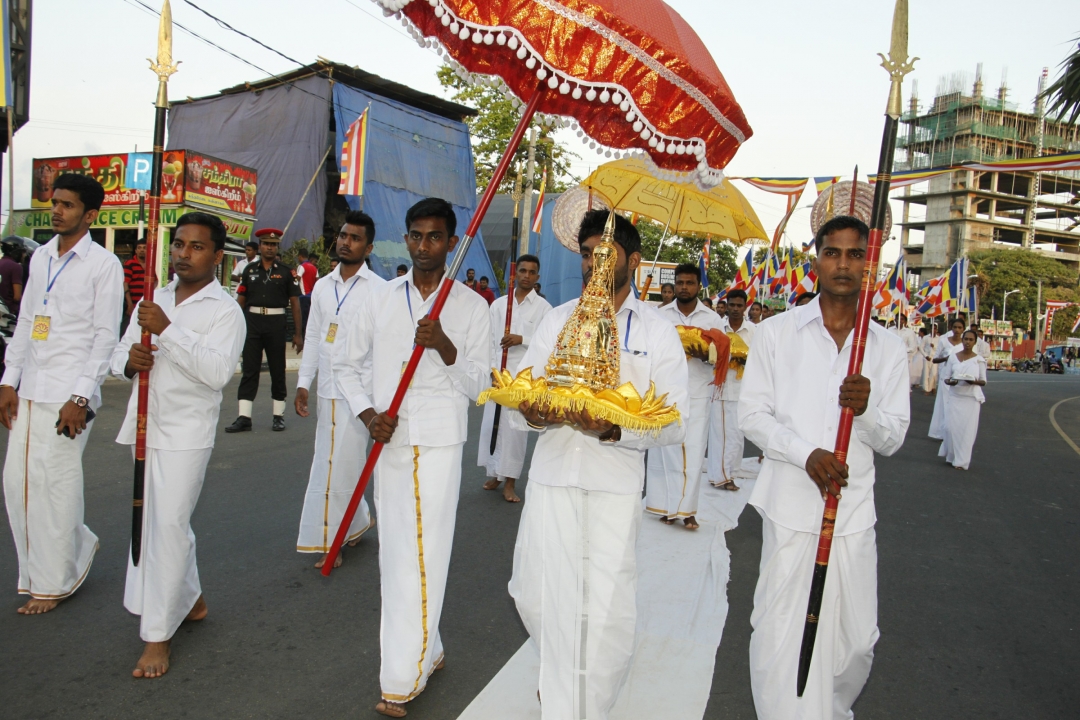 யாழ்.பாதுகாப்பு தலமையக ஏற்பாட்டில் வெசாக் பண்டிகை..