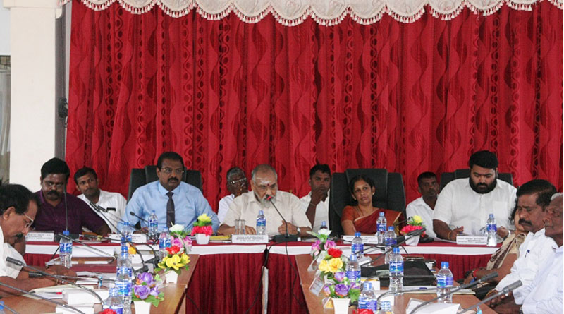 கிளிநொச்சி மாவட்ட அபிவிருத்தி ஒருங்கிணைப்பு குழு கூட்டம்