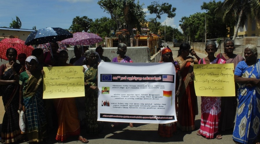 காணாமல் போனவர்களுக்கான அலுவலகத்தில் நம்பிக்கையில்லை - உறவுகள் கண்ணீருடன் கவனயீர்ப்பு ஆர்ப்பாட்டம்