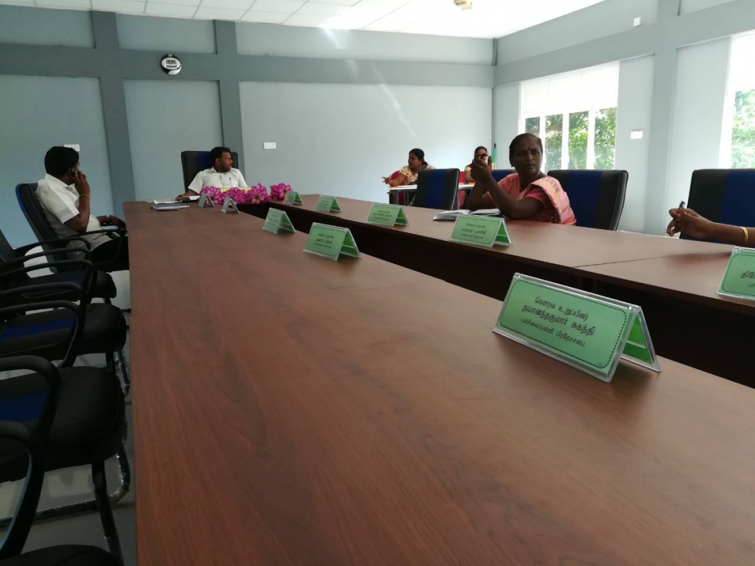 பச்சிலைப்பள்ளி பிரதேசபை விசேட கூட்டம் கோரம் இல்லாமையில் ஒத்திவைப்பு..