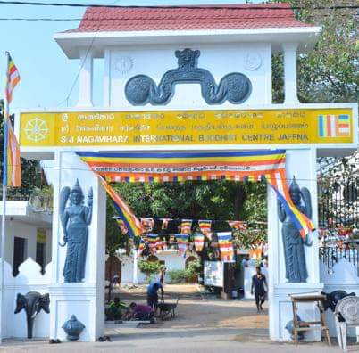 யாழ்.ஆரியகுளம் நாக விகாரைக்குள் ஆகம விதிப்படி இந்து ஆலயம்..