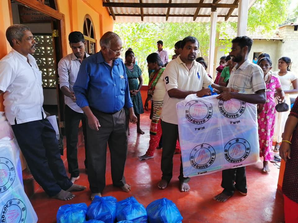 கிளிநொச்சி, முல்லைத்தீவு மாவட்டங்களில் பாதிக்கப்பட்ட மக்களுடன் தமிழ்தேசிய மக்கள் முன்னணி..