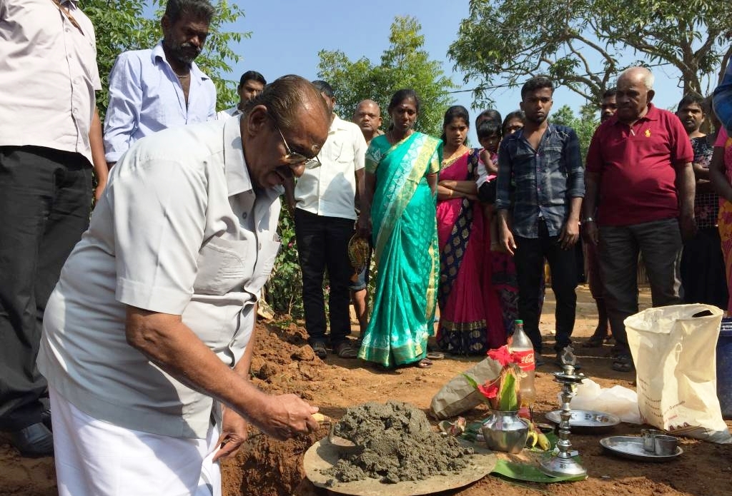 வடகிழக்கு மாகாணங்களுக்கான புதிய வீட்டு திட்டம் வலி,வடக்கு தென்மயிலை கிராமத்தில் அங்குராா்ப்பணம்..