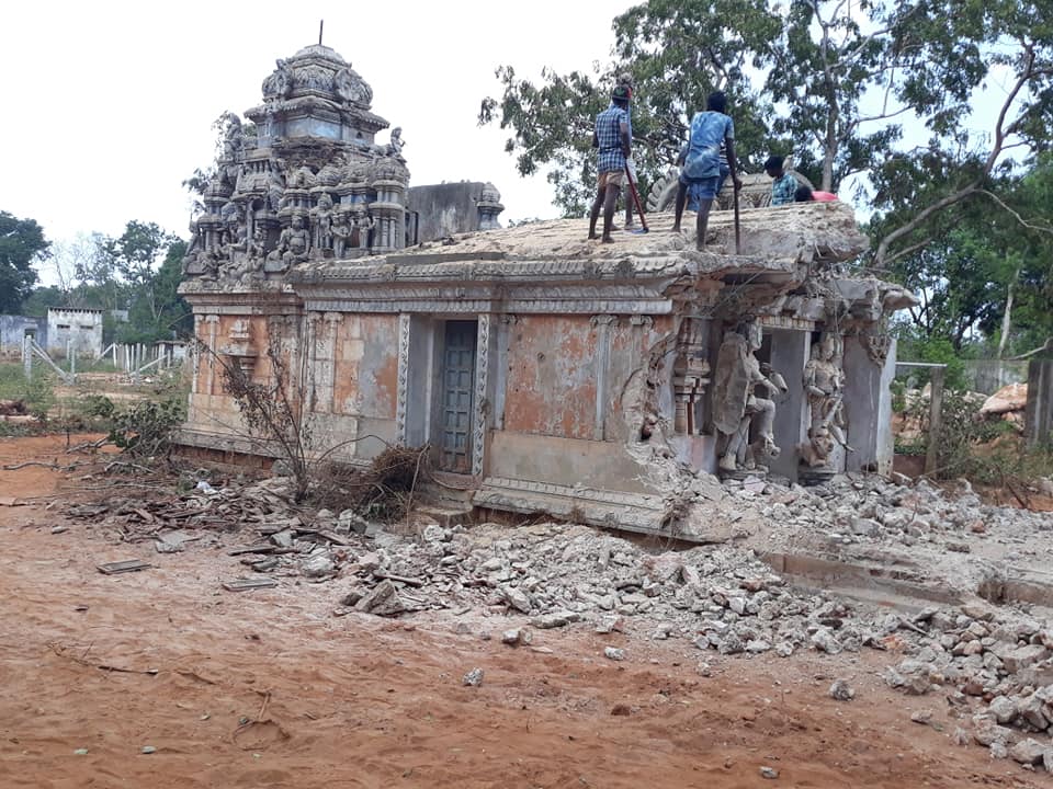 மயிலிட்டி- கட்டுவன் துறையிட்டி ஞான வைரவா் ஆலயம் புனருத்தாரணம்..