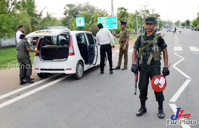 திடீா் திடீரென முளைக்கும் இராணுவ சோதனை சாவடிகள்..! மறியல் சோதனைகளும் தீவிரம்..