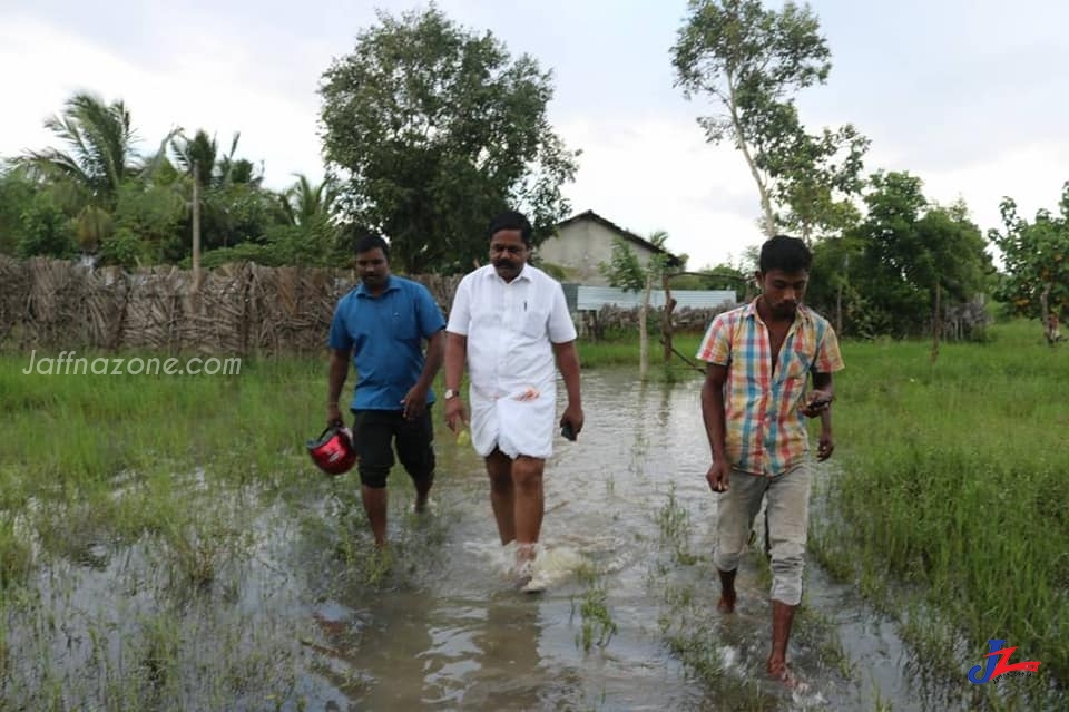 களத்தில் இறங்கினார் நாடாளுமன்ற உறுப்பினர் சி.சிறீதரன்..!