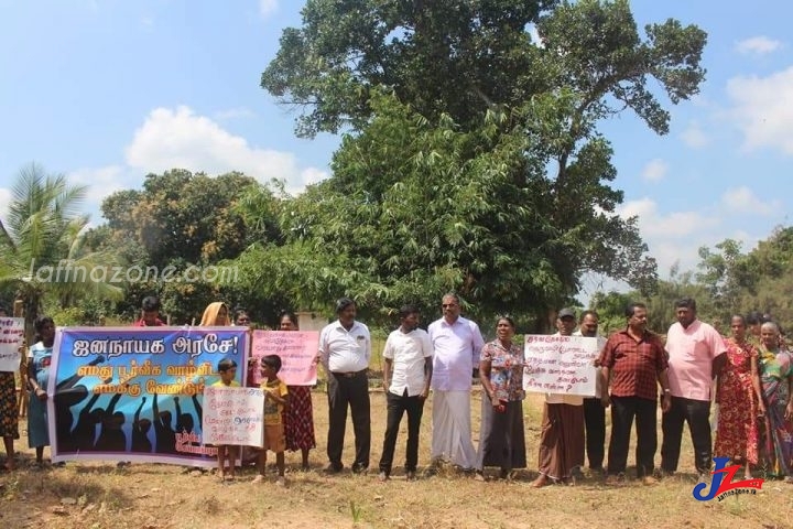 காணி விடுவிப்பு போராட்டம் - மூன்றாவது ஜனாதிபதியிடம் நீதி கேட்கும் மக்கள்!