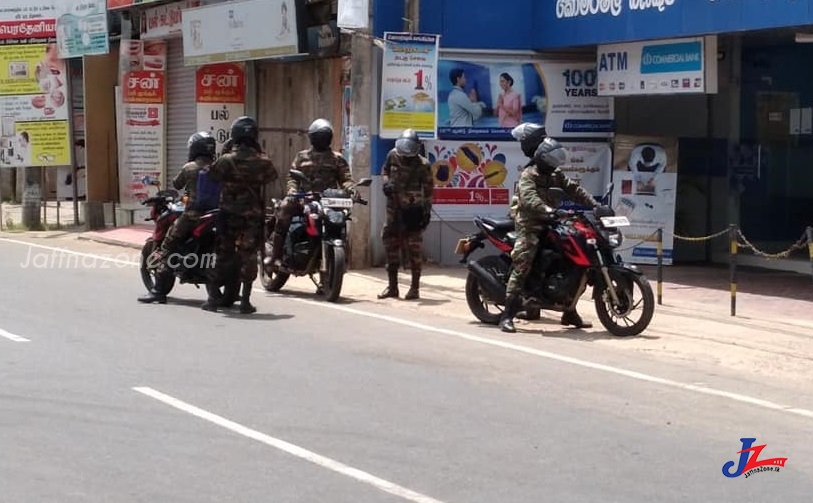 யாழ்.மாவட்ட மக்களே அவதானம்..! ஊரடங்கு சட்டத்தை இறுக்கமாக அமுல்படுத்த இராணுவ அதிரடிப்படை களமிறக்கப்பட்டுள்ளது..