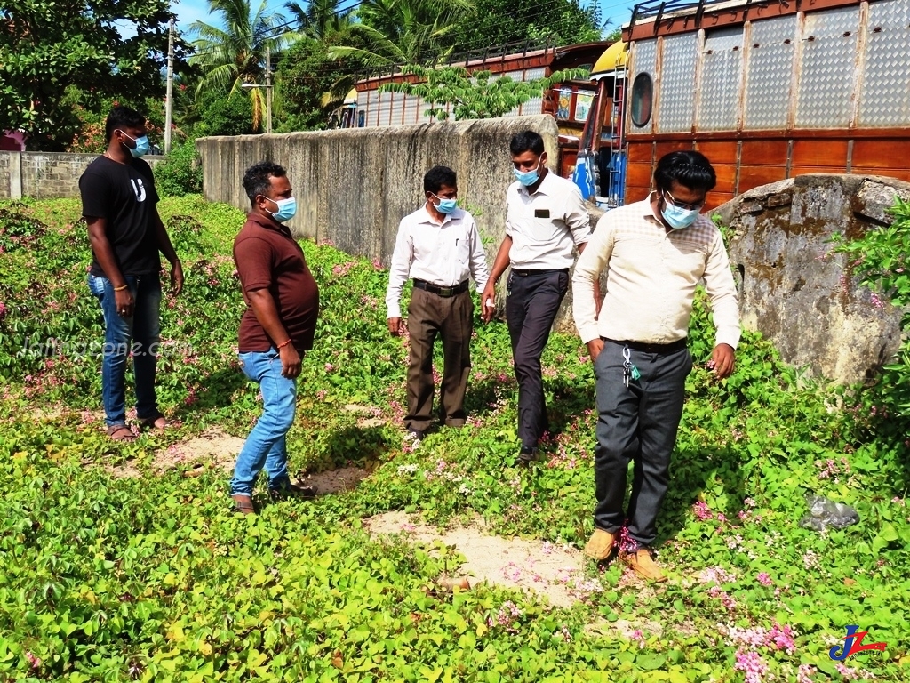 நீண்ட காலமாக சிதைந்திருந்த கல்முனை பொது மயான மதில் புனரமைப்பதற்கு நடவடிக்கை