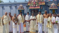 இந்திய மத்திய அமைச்சர் மற்றும் ப.ஜ.க மாநில தலைவர் மன்னார் திருக்கேதீஸ்வரத்திற்கு விஜயம்...