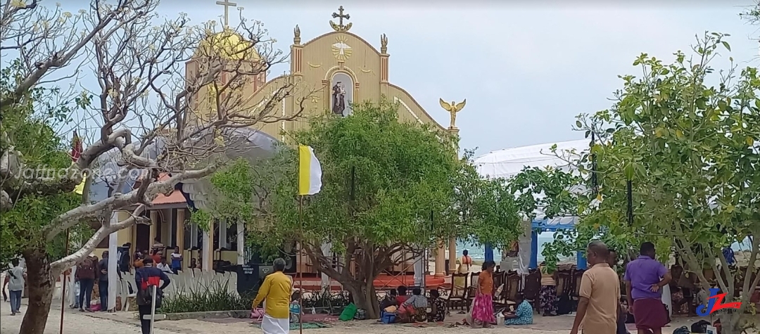 யாழ்.கச்சதீவு அந்தோனியார் ஆலய திருவிழா ஒழுங்குகள் பூச்சியம்! 3 கூட்டங்கள் நடத்தி வாயால் வடைசுட்ட யாழ்.மாவட்டச் செயலர் உள்ளிட்ட அதிகாரிகள்...