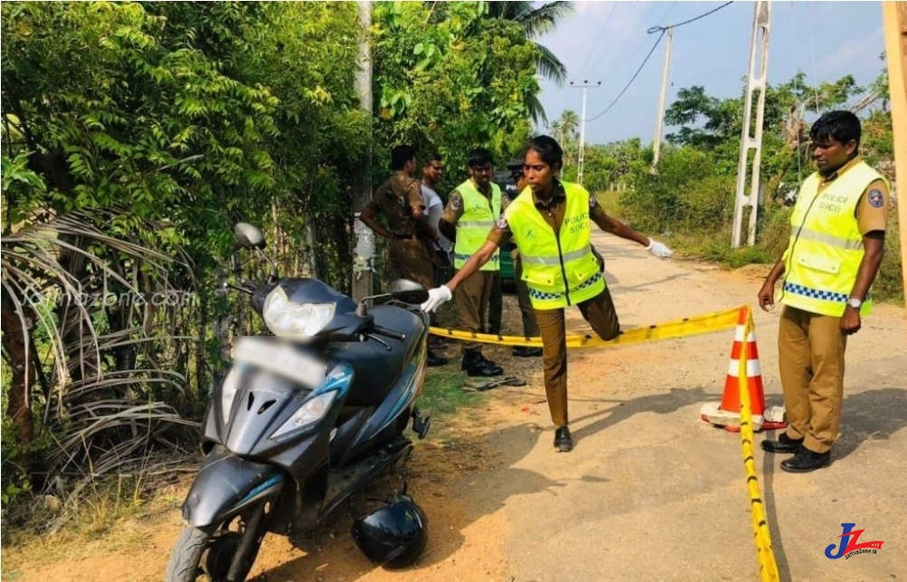 சங்கிலி அறுத்தவர்களை துரத்திய பெண், மோட்டார் சைக்கிளை கைவிட்டு ஓடிய கொள்ளைர்கள், யாழ்.கொடிகாமத்தில் சம்பவம்...