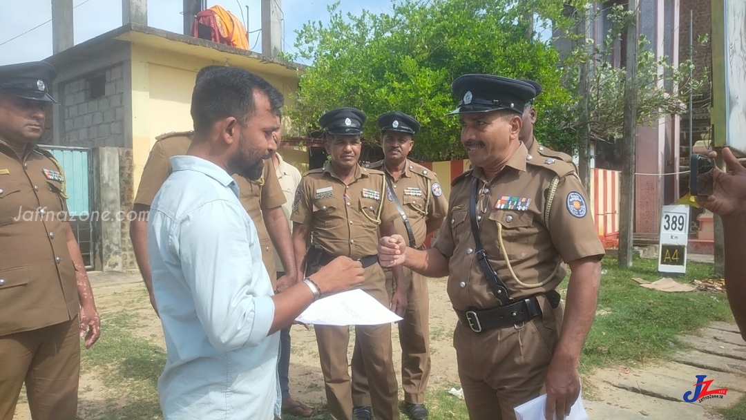 முள்ளிவாய்க்கால் கஞ்சி தடை-கல்முனை பாண்டிருப்பில் பொலிஸார் குவிப்பு