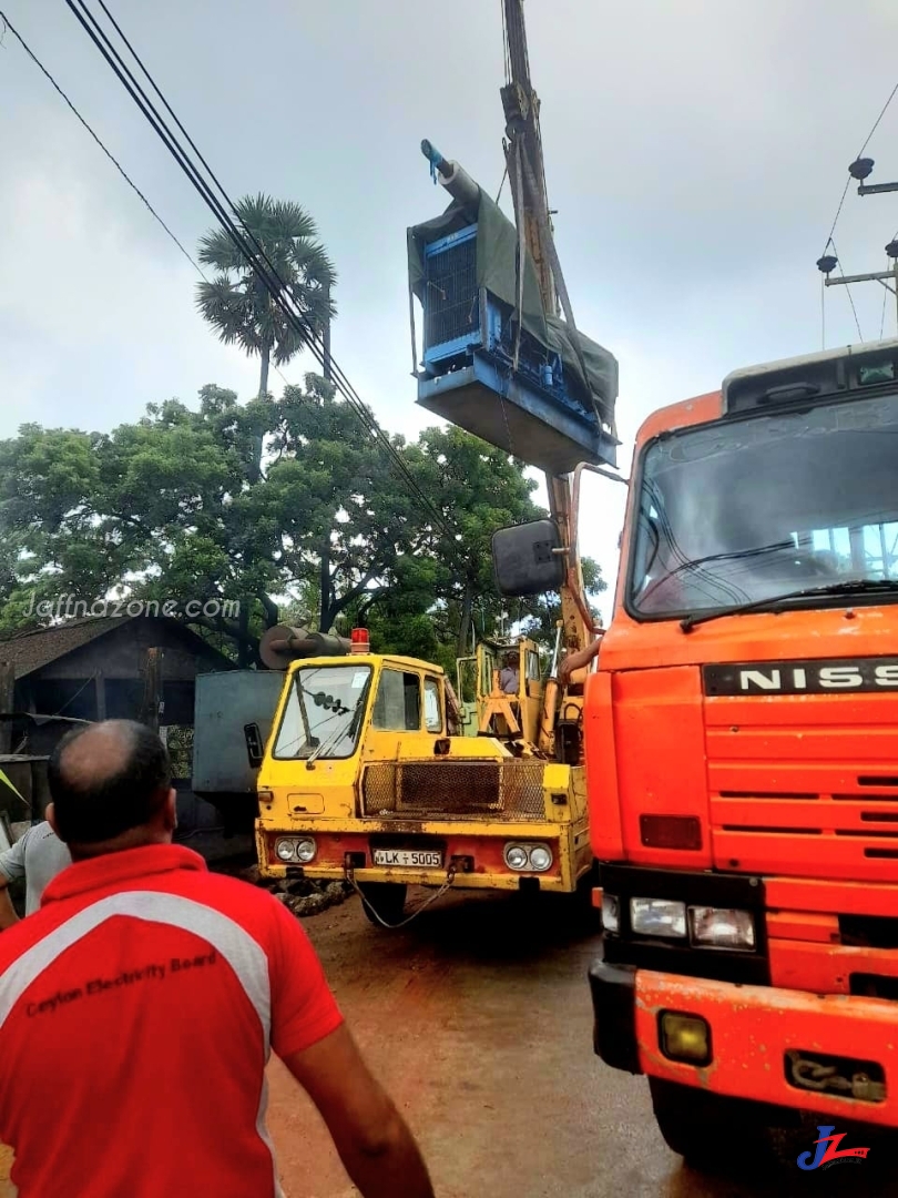 யாழ்.நெடுந்தீவு மக்களுக்கு தடையற்ற மின்சாரம்...