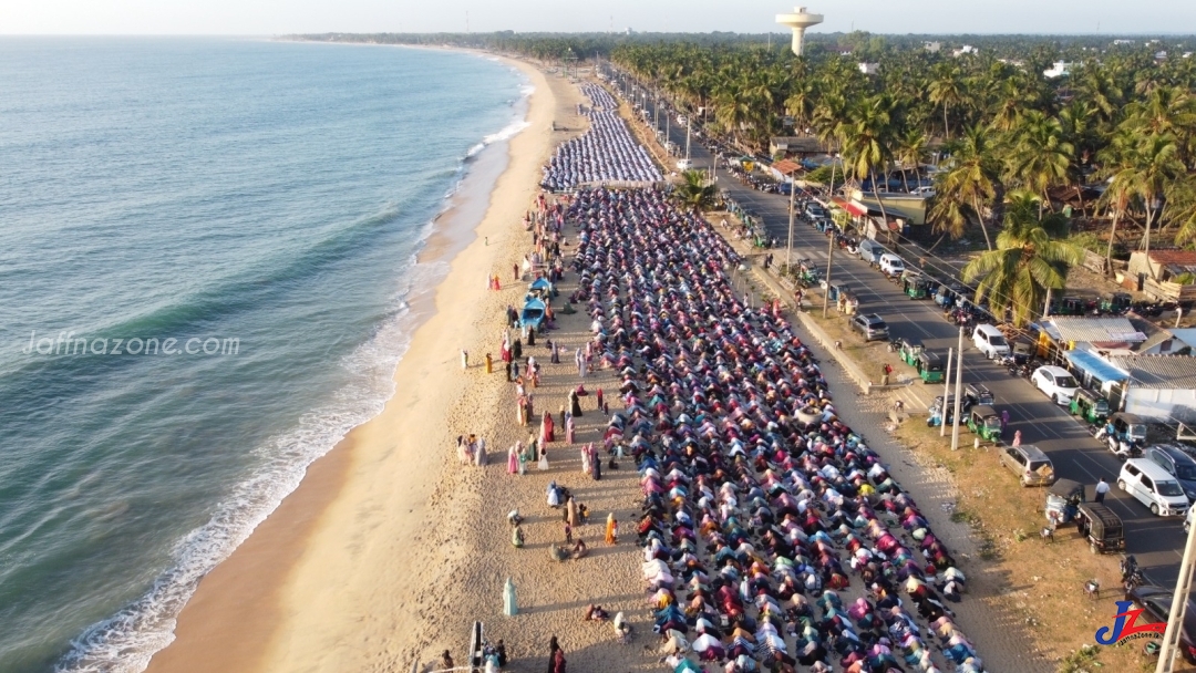 அம்பாறை மாவட்ட நோன்பு பெருநாள் தொழுகை (Drone video)