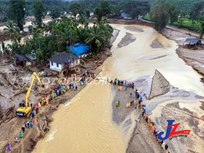 பலி எண்ணிக்கை 316 ஆக உயர்வு - புதையுண்டவர்களை தேடுவதற்கு கருவியின் உதவியை நாடும் மீட்பு குழுவினர்!