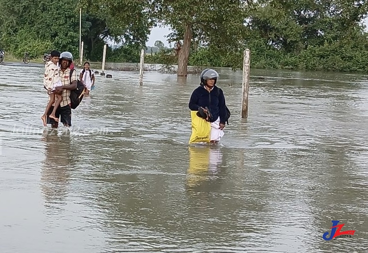 தொடர்ச்சியாக மூன்றாவது முறையாகவும் வெள்ளத்தினால் பாதிக்கப்பட்ட மக்கள்!