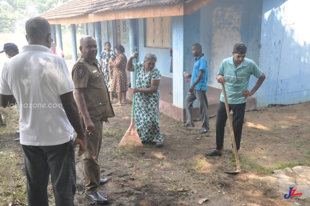 சர்வதேச மகளீர் தினத்தை முன்னிட்டு பாரிய சிரமதானம் முன்னெடுப்பு