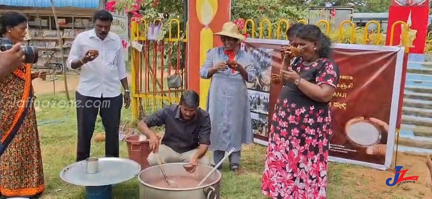 தியாக தீபத்தின் நினைவிடம் முன்பாக முள்ளிவாய்க்கால் கஞ்சி வழங்கும் நிகழ்வு
