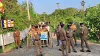 தையிட்டியில் சட்டவிரோத விகாரை முன் போராட்டம் - பொலிஸார் குவிப்பு