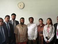 வடக்கில் கலைத்துறையை மேம்படுத்துவதற்கு உதவுங்கள் - சந்தோஷ் நாராயணிடம் கோரிக்கை