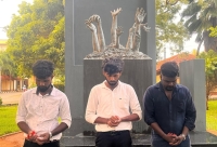 யாழ்.பல்கலையில் முள்ளிவாய்க்காலில் படுகொலை செய்யப்பட்டவர்களுக்கு அஞ்சலி