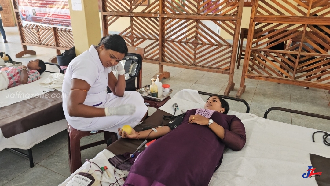 முள்ளிவாய்க்கால் வாரத்தை முன்னிட்டு யாழ் . பல்கலையில் இரத்த தானம்
