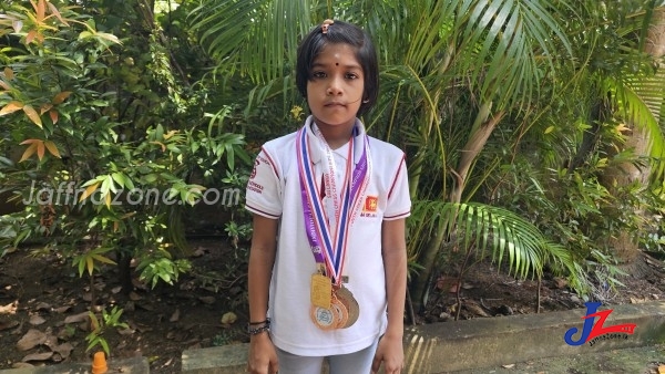 சர்வதேச சதுரங்க போட்டியில் விளையாடவுள்ள யாழ். சிறுமி