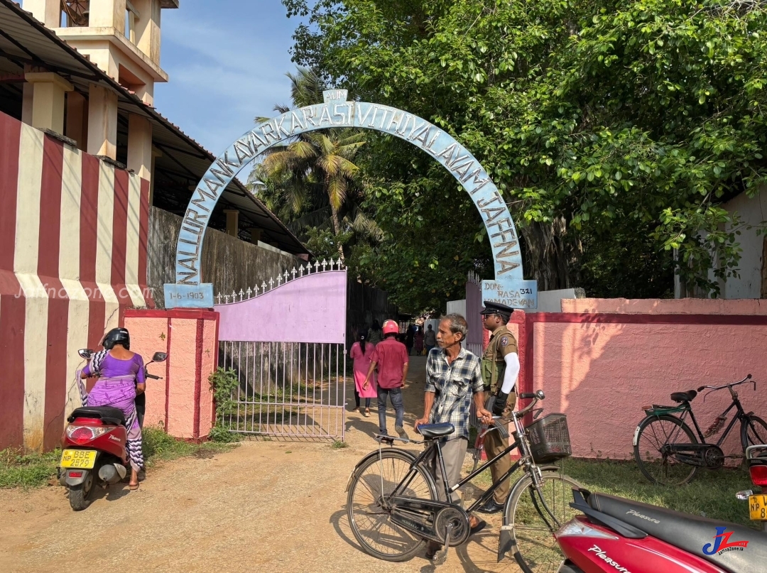 யாழில். அமைதியாக நடைபெறும் வாக்களிப்பு