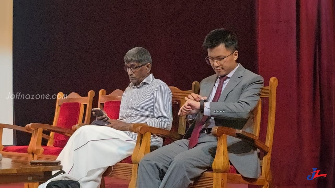 யாழ். பல்கலையில் சீன பேராசிரியர் சிறப்புரை