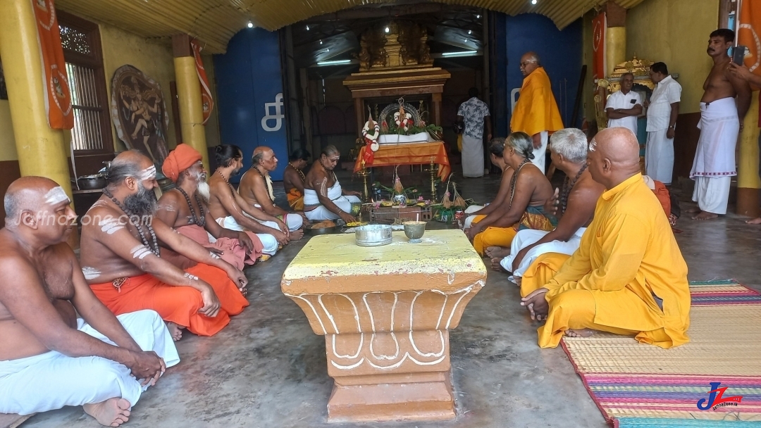 நல்லை ஆதீன முதல்வரின் அஸ்தி பிரதிஷ்டை நிகழ்வு