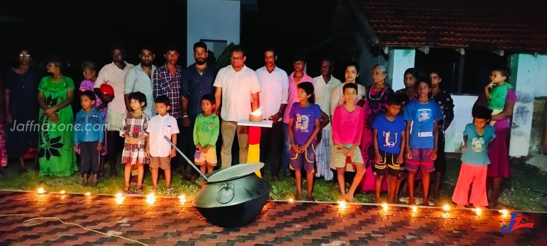 வலிகாமம் கிழக்கில் சிறார்கள் விளக்கேற்றி அஞ்சலி