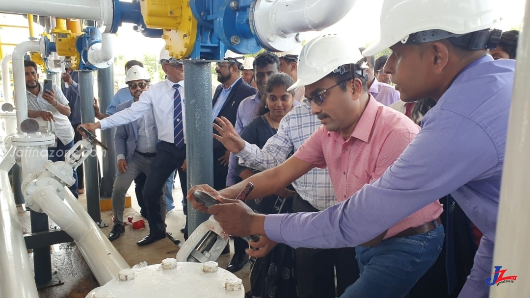 யாழில். புதிய எரிபொருள் களஞ்சியசாலை